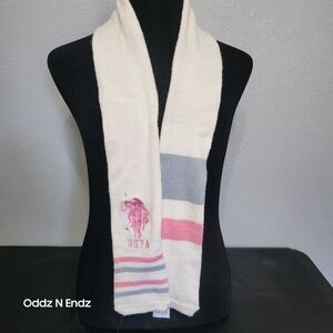 U.S. Polo Assn. Women's‎ Embroidered Logo Scarf